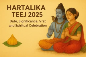 Hartalika Teej 2025: Vrat (व्रत), Puja Vidhi (पूजा विधि) & Significance (महत्व)