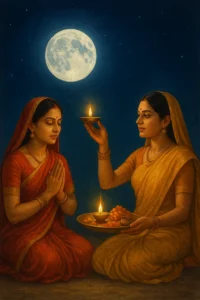 करवाचौथ 2025: तिथि, शुभ मुहूर्त, व्रत विधि, कथा, पूजन सामग्री और महत्व